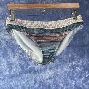 Prana Bikini Bottoms Colorful Sz L